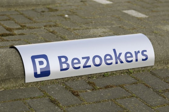 parbeerbord straat